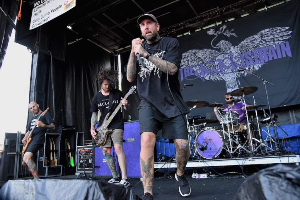 The Acacia Strain at the 2017 Warped Tour Selective Memory Indy