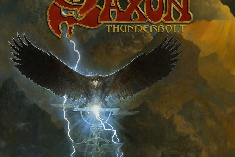 Thunderbolt Album Cover by Saxon