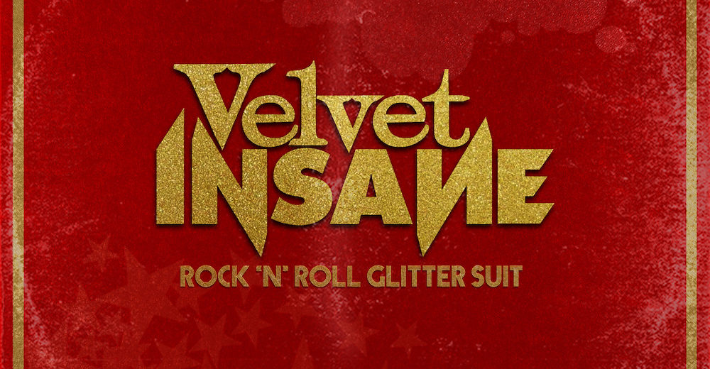 Rock 'n' Roll Glitter Suit Album Cover by Velvet Insane