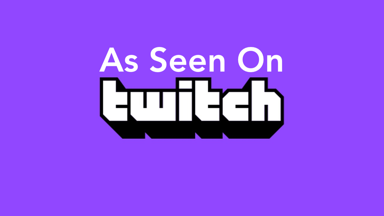 As Seen On Twitch Logo