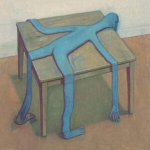 spiral question mark album cover